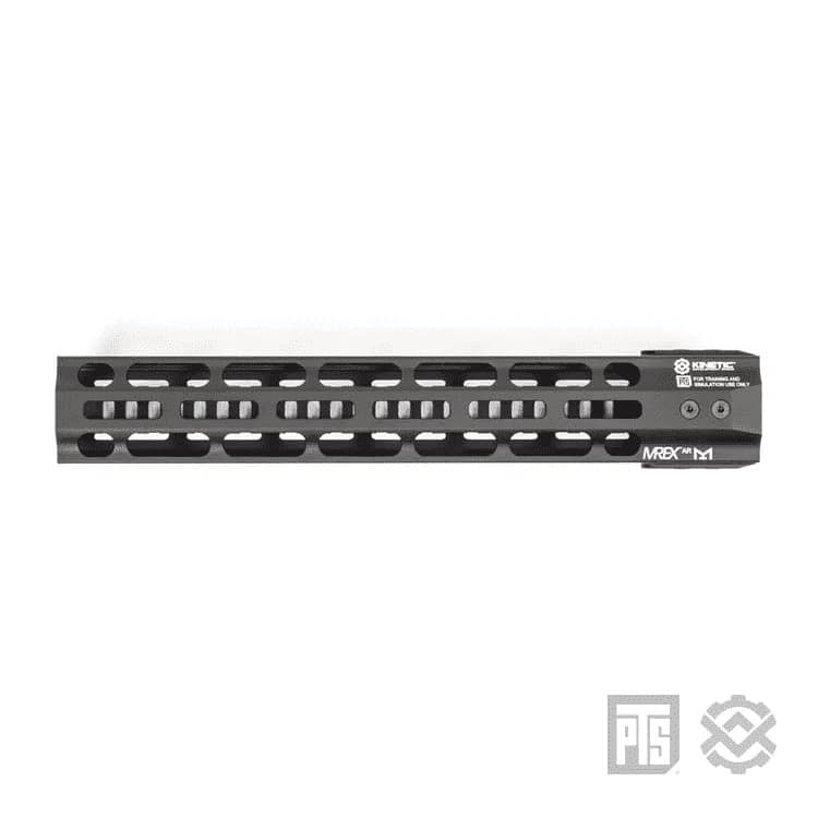 PTS Kinetic MREX-AR M-LOK 11 inch modular rail system – left-side full view