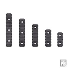 PTS Enhanced 7 Slot Keymod Rail Section – left-side full view