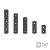 PTS Enhanced Rail 7 Slot M-LOK Section – top and side profile view