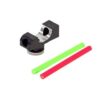 CowCow TM Glock Fibre Optic Front Sight – left-side full view