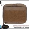 Emerson Gear EDC GP pouch 20×19cm – front left-side full view, Coyote Brown