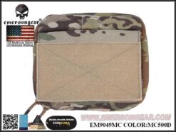 Emerson Gear EDC GP Pouch 20×19cm – left-side full view, genuine Multicam