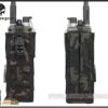 Emerson Gear PRC 148/152 radio pouch Multicam Black – left-side full view