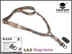 Emerson Gear LQE Delta One Point Sling – full view, genuine Multicam webbing with ITW M.A.S.H Hook