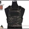 Emerson Gear AVS Adapted Vest Heavy Duty – Multicam Black, left-side full view