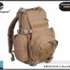 Emerson Gear Yote Hydration Assault Pack – left-side full view, Coyote Brown