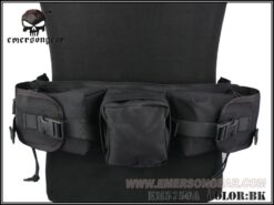 Emerson Gear Sniper Utility Waist Belt – black, left-side full view