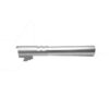 ZCI CNC outer barrel for TM HI-Capa 5.1 – left-side full view, silver anodised aluminium