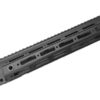 ZCI CNC 416 NSHG Handguard 14.5″ Black – left-side full view