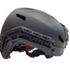 FMA Caiman bump helmet with NVG shroud and arc rails – left-side full view, black