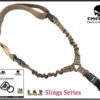 Emerson Gear LQE one point sling coyote tan with ITW M.A.S.H hook attachment