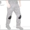 Emerson Gear G3 Flex Knee Pads Black – left-side full view