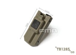 FMA Application Tourniquet Carrier MOLLE – left-side full view Olive Drab