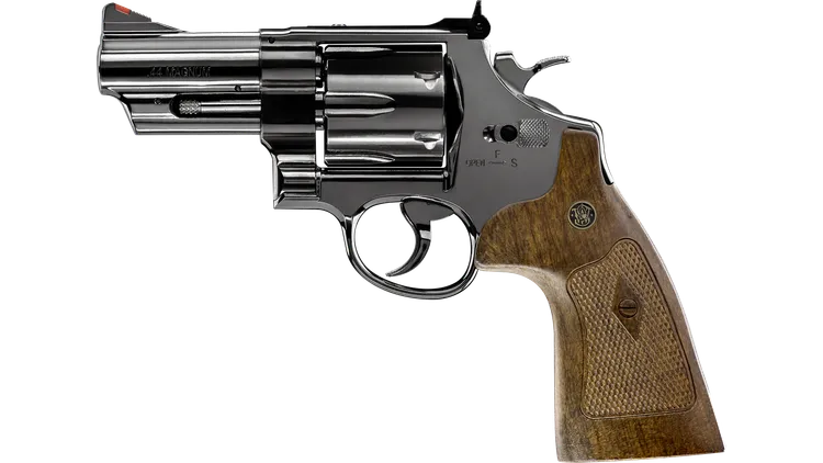 Smith & Wesson M29 3" CO₂ revolver – left-side full view