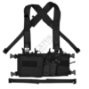 Delta Armory Tactical Buckle Up Vest – Load-Bearing Black airsoft