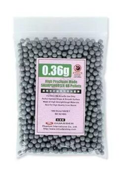 Delta Armory 0.36g BIO EAGLE BBs – 1kg Bag White airsoft image 3