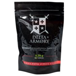 Delta Armory 0.28g Tracer BIO EAGLE BBs – 1kg Green airsoft image 6