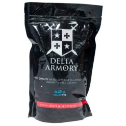 Delta Armory 0.23g Tracer BIO EAGLE BBs – 1kg Green airsoft image 2