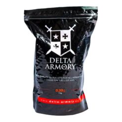 Delta Armory 0.20g BIO EAGLE BBs – 1kg Bag White airsoft image 2