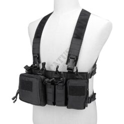 Delta Armory Tactical Buckle Up Vest – Load-Bearing Black airsoft image 2
