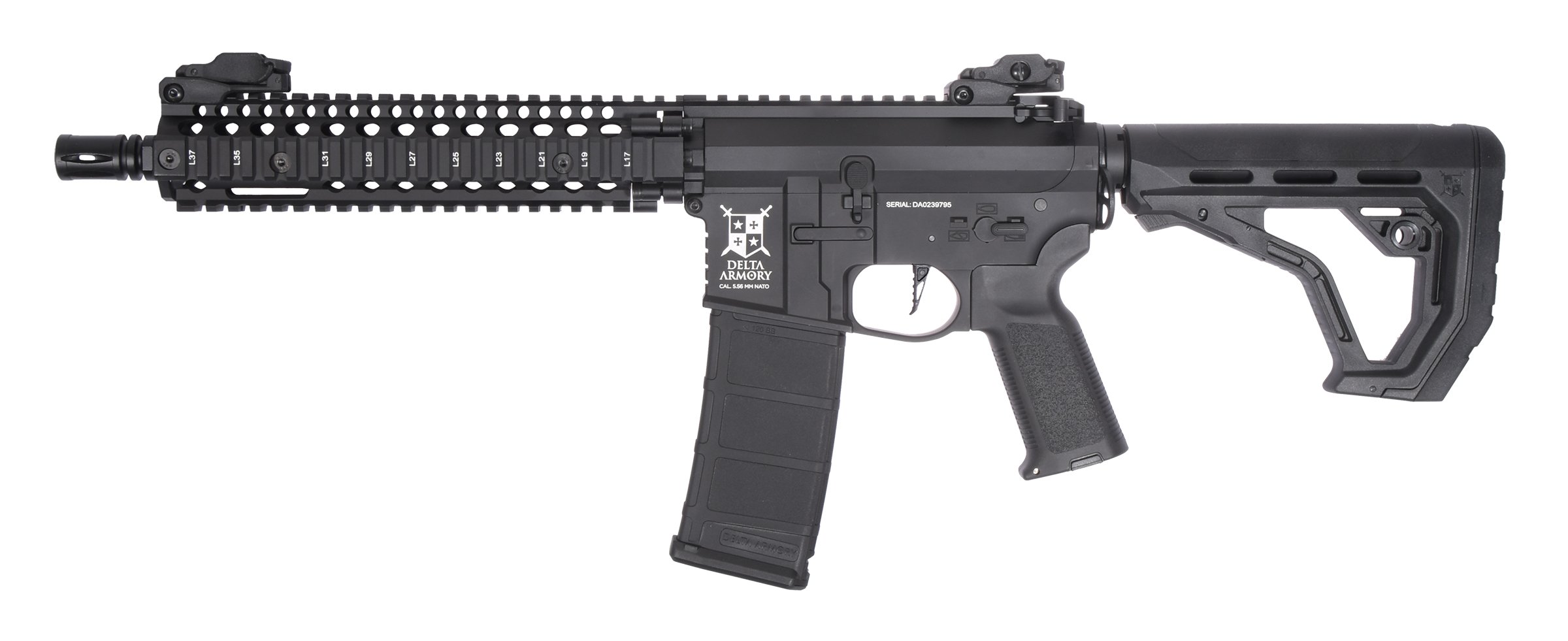 Delta Armory AR15 MK18 Alpha EAGLE Black airsoft