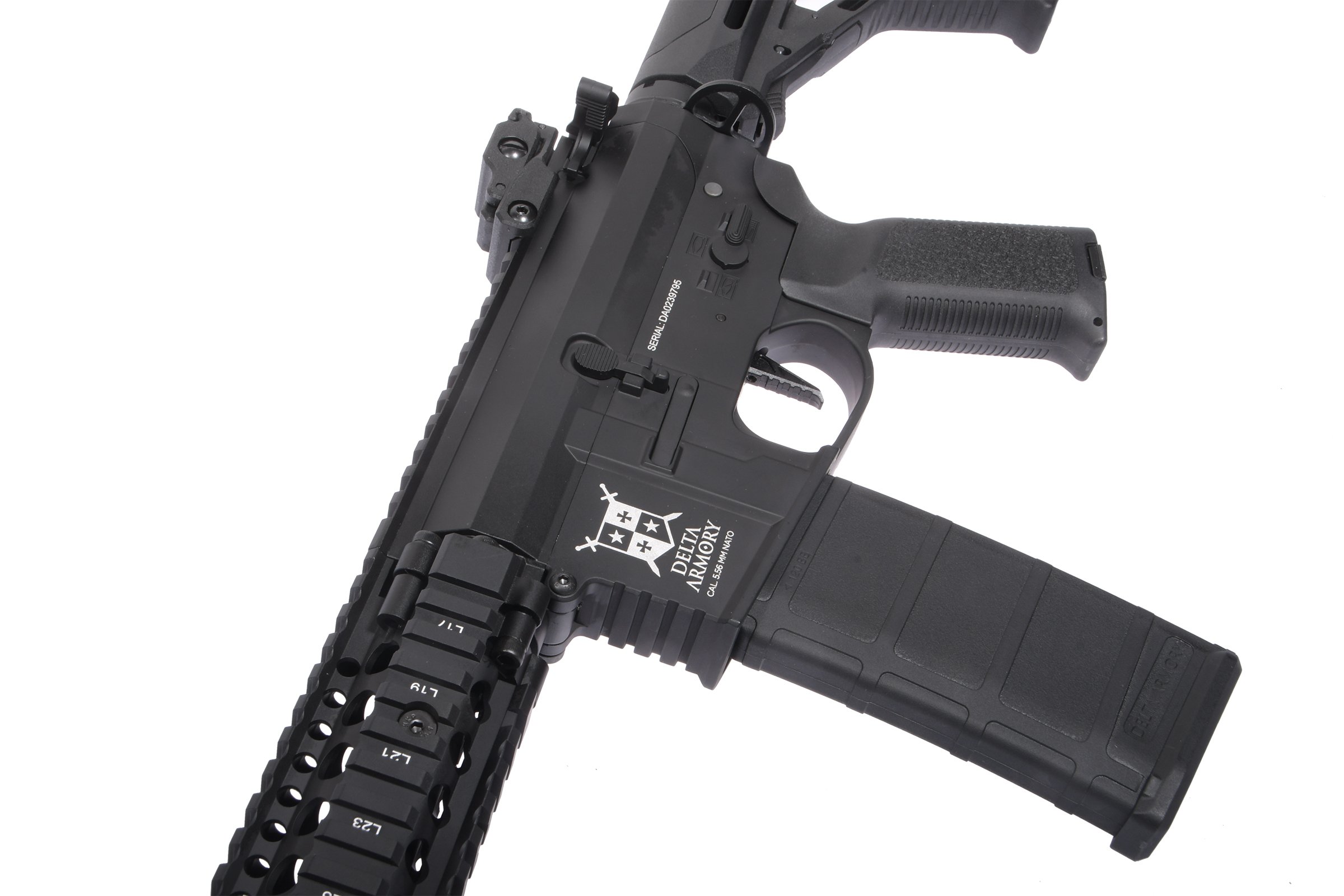 Delta Armory AR15 MK18 Alpha EAGLE Black airsoft image 2