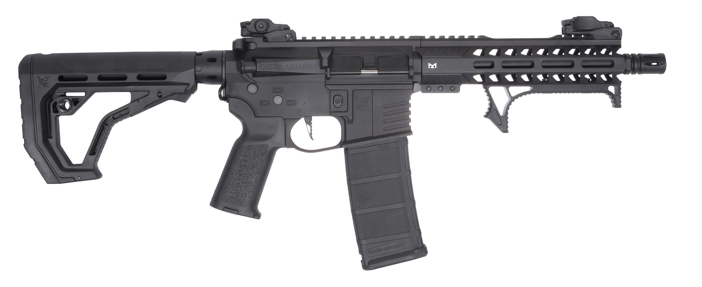 Delta Armory DA-A13-EGL ALPHA 8" M4 AEG – Black airsoft image 4
