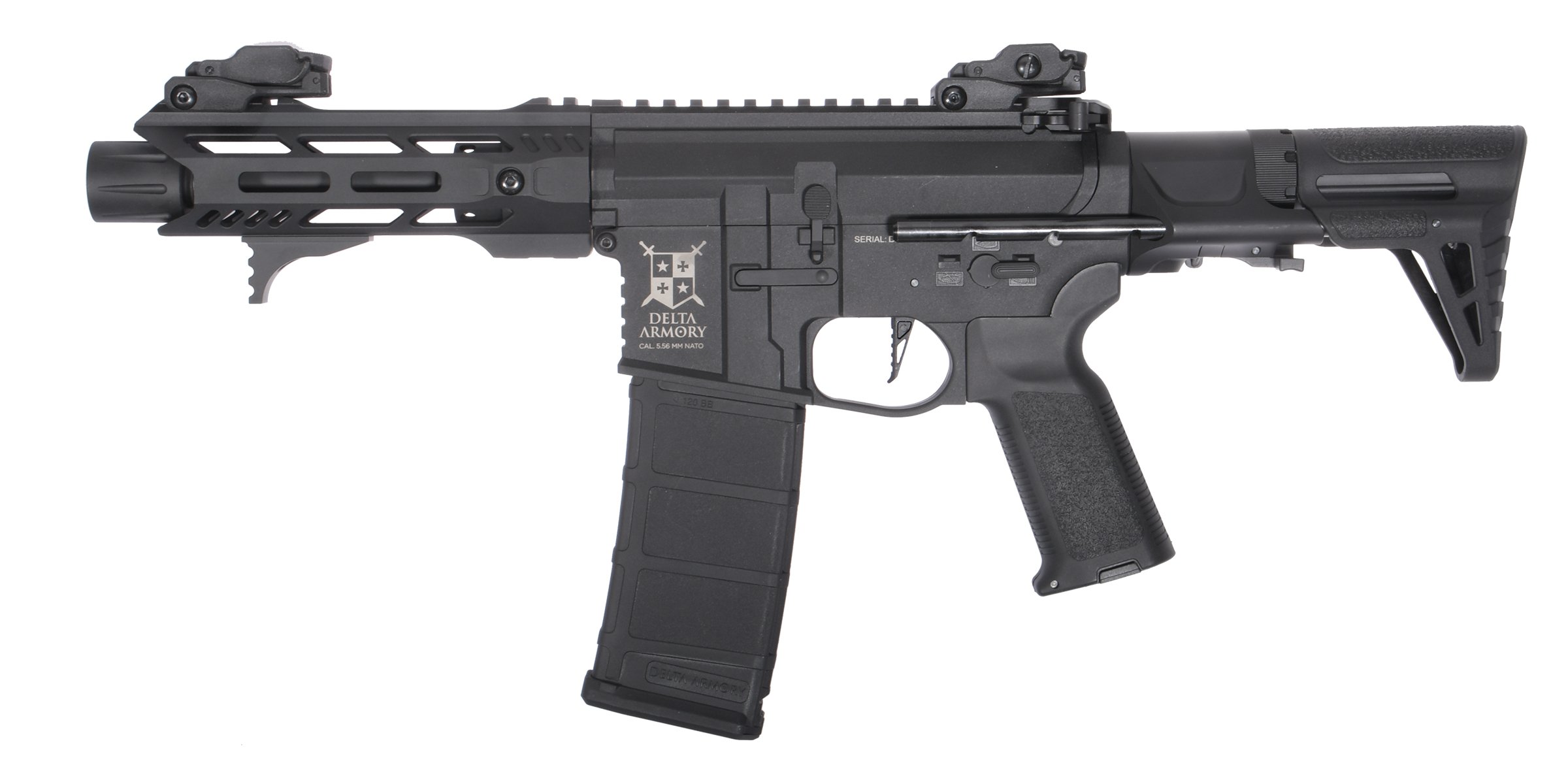 Delta Armory DA-B16-EGL BRAVO TALOS 1 PDW M4 AEG Black airsoft