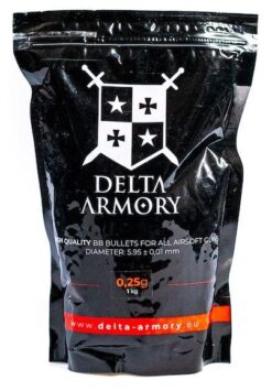 Delta Armory 0.25g BIO EAGLE BBs – 1kg Biodegradable White airsoft image 2