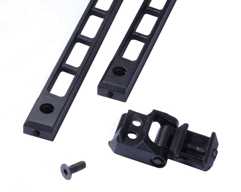 Delta Armory Minimalist Stock – Picatinny 1913/20mm, Black airsoft image 5