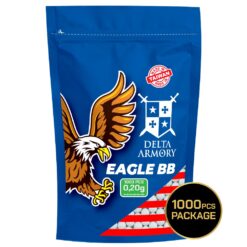 Delta Armory 0.20g Tracer EAGLE BBs – 1kg Green airsoft image 4