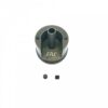 EPES V2/V3 Cylinder Head MKII – detail view showing aluminium body and dual O-ring grooves
