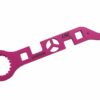 EPES Hardox AR15 multi-tool – left-side full view, pink finish