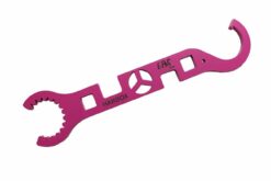 EPES Hardox AR15 multi-tool – left-side full view, pink finish