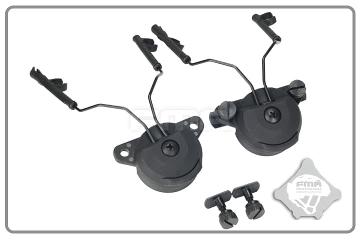 FMA EX Helmet Rail Adapter Set GEN1 – left-side full view