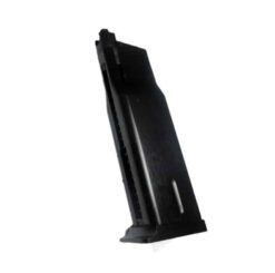 WE 654K Makarov spare magazine – black polymer gas mag left-side view