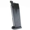 WE P99 God Of War GBB pistol spare magazine – left-side full view, black finish