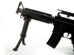 ZCI RIS Fore Grip with Bipod – left-side full view on 20mm Picatinny rail