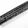 ZCI KeyMod CNC Aluminium Handguard 10″ – left-side full view
