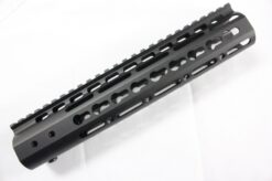 ZCI KeyMod CNC Aluminium Handguard 10″ – left-side full view
