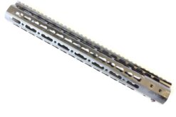 ZCI KeyMod CNC aluminium handguard 15 inch – left-side full view