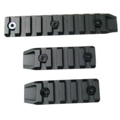 E&C Keymod Rail Section Set – left-side full view of three rail pieces