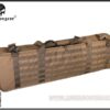 Emerson Gear M60 M249 gun case Coyote Brown – left-side full view