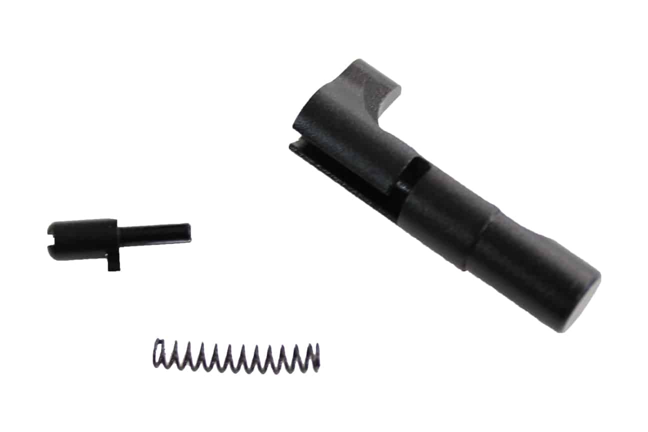 ZCI CNC aluminium magazine release set for Marui Hi Capa – left-side full view