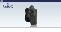 Ammomax P226 holster black paddle mount – right-side full view