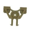 Ammomax MOLLE holster adapter OD green – paddle mount detail