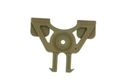 Ammomax MOLLE holster adapter OD green – paddle mount detail