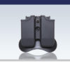 Ammomax Double G17 magazine pouch black – front view