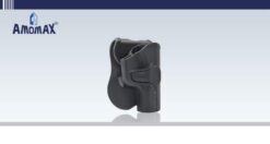 Amomax Makarov PM holster black – right-side paddle-mount full view
