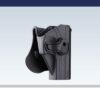 Ammomax USP holster right-handed – black finish full view